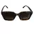 Óculos de Sol Celine Estilo Moderno em Preto e Bege - NetShopping