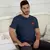 Camisa Hugo Boss Casual Preta e Branca com Patch Elegante