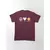 Camiseta Peace Love Bitcoin Sustentável para Homens D3 Streetwear - loja online