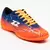 Chuteira Futsal Abuzze Strike Azul e Rosa para Quadra - NetShopping