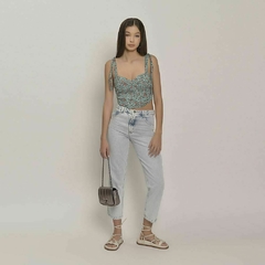 BLUSA CORSET FLORAL T701044