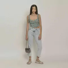BLUSA CORSET FLORAL T701044