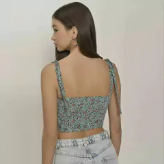 BLUSA CORSET FLORAL T701044 na internet