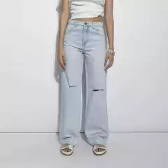 CALÇA WIDE LEG RASGO T200178 - comprar online