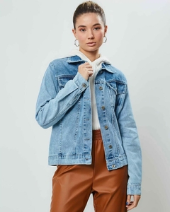 JAQUETA JEANS COMPRIDA 38883/2 - comprar online