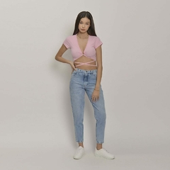 CALÇA JEANS MOM ALTA T200189