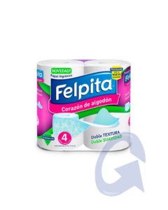 01031 Papel Hig Bco 10x4x20m D/ Hoja Felpita