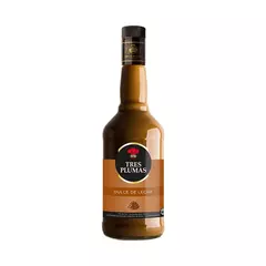 2318 Licor Tres Plumas 6x750 Dce de Leche