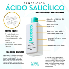 TÔNICO ANTIACNE ESFOLIANTE ÁCIDO SALICÍLICO na internet