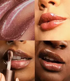 GLOSS FRAN BY FRANCINY EHLKE LIP BUNNY PÁSCOA CHOCOLATE BRILHO MARROM - DS MAKEUP SHOPE