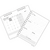 Kit Planner + Calendário - Flores Lilás na internet