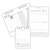 Kit Agenda + Calendário + Bloquinho - Catálogo de Capas - loja online