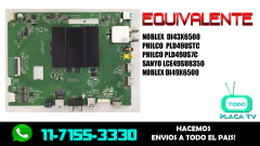 PLACA MAIN NOBLEX DI43X6500 COD: 40-MS88NS-MAC2HG