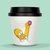 Copo Mini ECO Bucks Homer Simpsons Donuts
