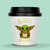 Copo Eco Mini Bucks Baby Yoda No Coffe No Work