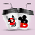 Copo Mini ECO Bucks Mickey + Seu Nome Personlizado