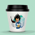 Copo Mini ECO Bucks Vegeta Coffee