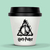 Copo Mini Eco Bucks Relíquias da Morte Harry Potter