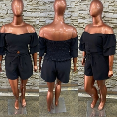 Conjunto em linho tamanho único 46 ao 54 - MV MODA PLUS SIZE