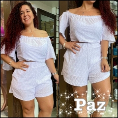Conjunto em malha lese tamanho único 46 ao 56 - comprar online