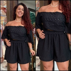 Conjunto em malha lese tamanho único 46 ao 56 na internet