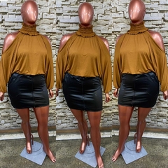 Blusa em viscolycra tamanho único 46 ao 54 - loja online