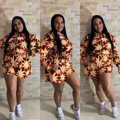 Conjunto em viscolinho tamanho unico 46 ao 54