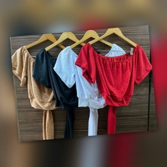 Crooped em malha laise tamanho unico 46 ao 56 - comprar online