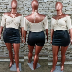 Short saia cirre 46 ao 54 - comprar online