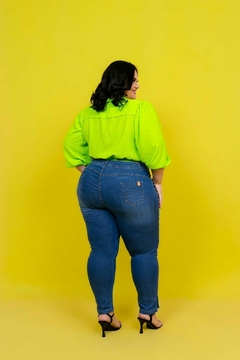 Calça Jeans com strech 46 ao 54 - MV MODA PLUS SIZE