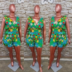 Conjunto em viscolinho tamanho unico 46 ao 54