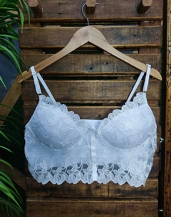 Imagem do Cropped de renda tamanho 46 ao 54