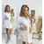 Vestido chamise com punho chemise - comprar online