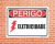 Placa Perigo Eletricidade (Cod: PE01) na internet