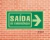 Placa Saída de Emergência a Direita (Cod.: S12SD) - comprar online