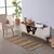 Tapete Passadeira Sisal Cozinha Antiderrapante 1,20m X 66cm - Casa Bem Vestida - Mergulhe no Conforto de sua Casa