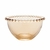 Conjunto 4 Bowls de Cristal Pearl Âmbar 14cm x 8cm - Wolff (28229)