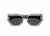 ÓCULOS DE SOL GUCCI GG1520S 004-556 CINZA TRANSPARENTE - comprar online