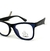 ÓCULOS DE GRAU OCCHIALI 2101-50M ACETATO PRETO - comprar online