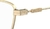 ÓCULOS DE GRAU MOSCHINO MOS575- 701 METAL DOURADO - comprar online