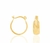 BRINCO ARGOLA BANHADO A OURO 18K - comprar online