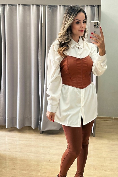 Camisa alongada - comprar online