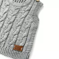 Chaleco BB Tejido (Gris) en internet