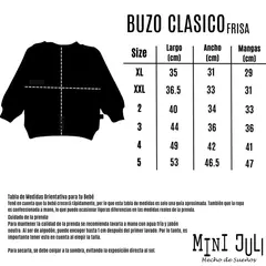 Buzo Nena con Frisa Corazones Flores (Crudo) en internet