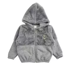 Campera Niños Cruz (Piel con Jersey) Unisex (Gris) - comprar online
