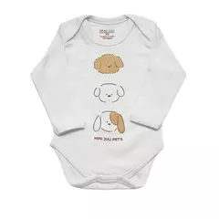 Body Bebe ML Perritos - Unisex (Blanco) - comprar online
