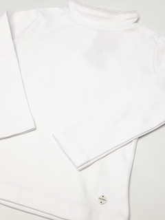 Polera Nena ML Interlock Lisa (Blanca) en internet