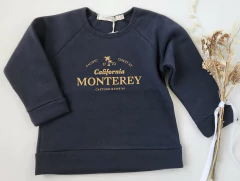 Buzo Bebe con Frisa Monterrey (Azul Marino)