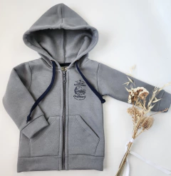 Campera Nene Con frisa Monterrey (Gris)