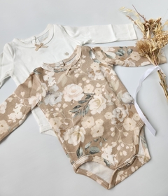 Body Beba ML Pack x2 Rosetas con Picot (Beige-Natural) - comprar online